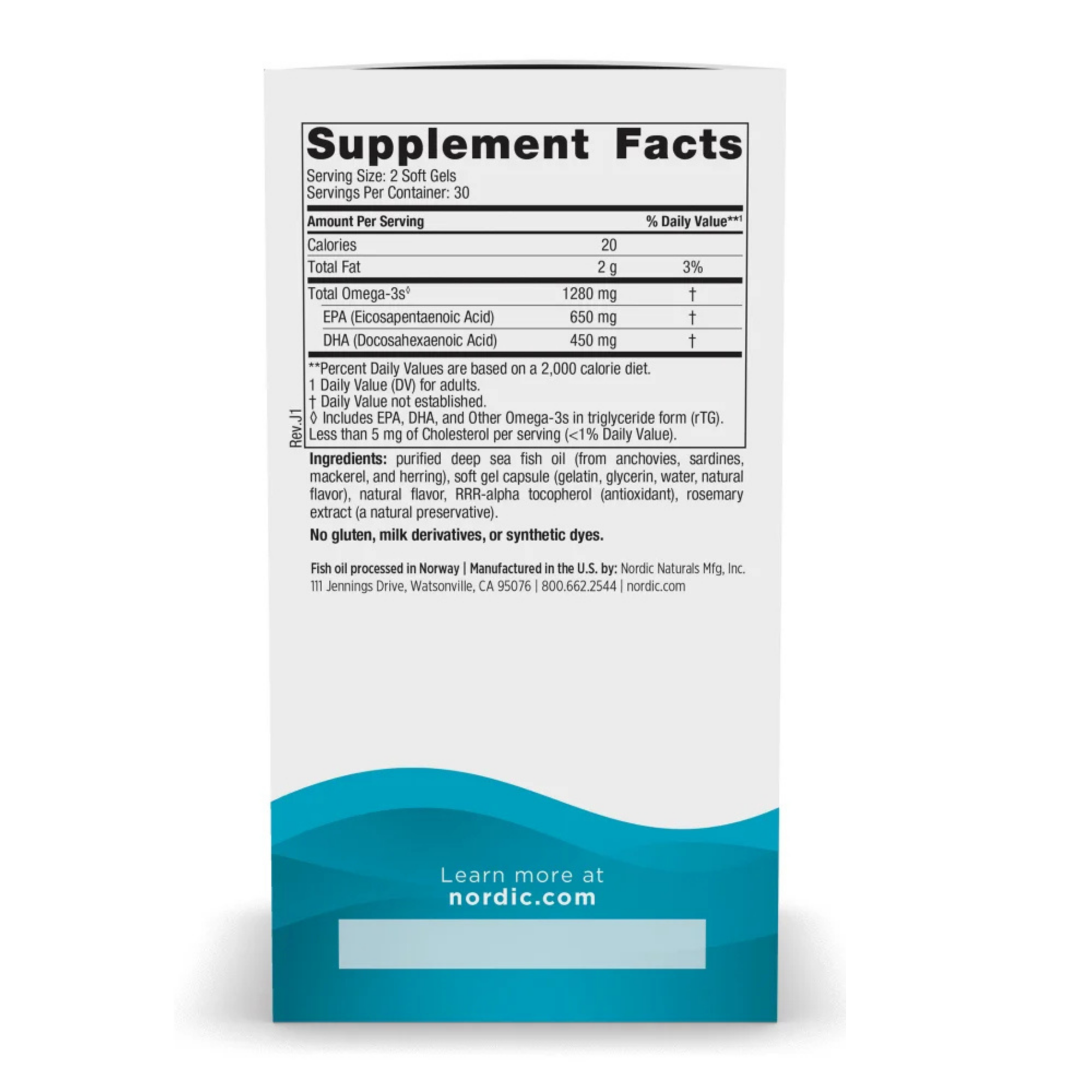 THORNE Omega-3 (EPA and DHA) - Image 2