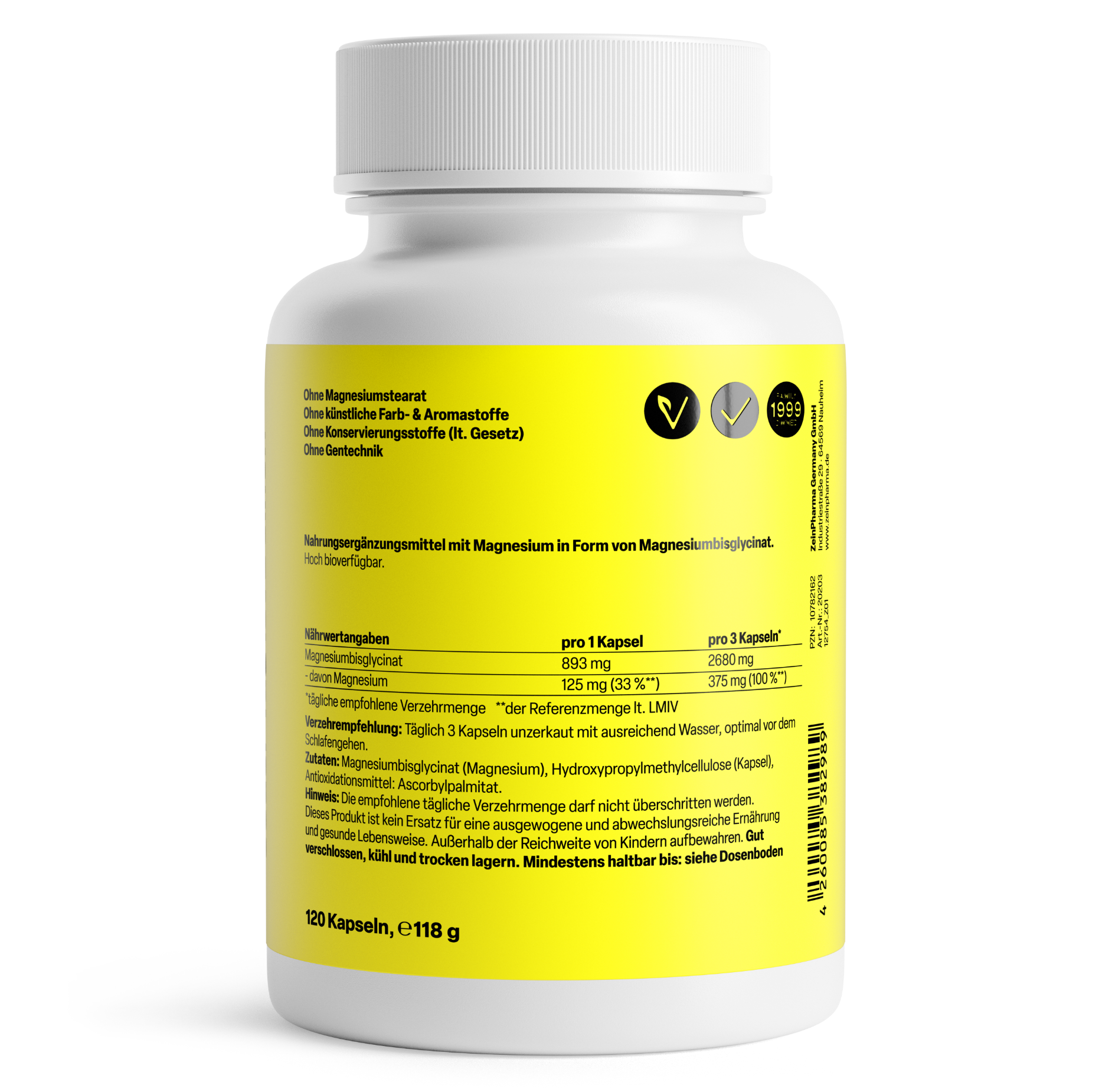 ZEINPHARMA Magnio bisglicinatas - Image 2